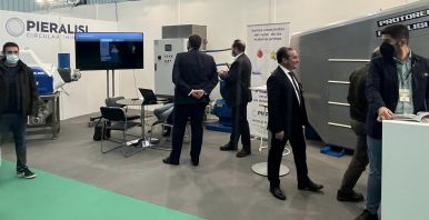 Pieralisi presentó en Agroexpo, sus últimas novedades. 