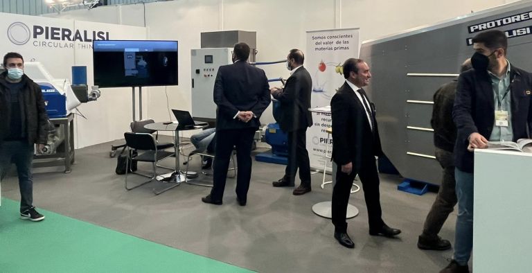 Pieralisi presentó en Agroexpo, sus últimas novedades. 