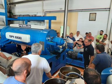 Pieralisi patrocina el curso de maestros de almazara de la EFA Molino de Viento en Campo de Criptana (Ciudad Real).