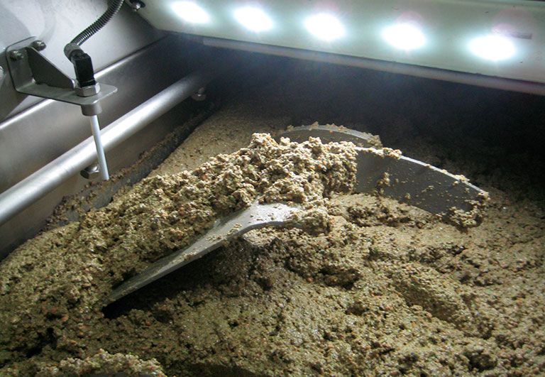 La fase di gramolatura